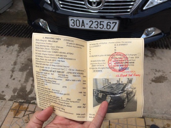Hà Nội: Đăng kiểm “râu” Toyota “cắm cằm” Lexus!